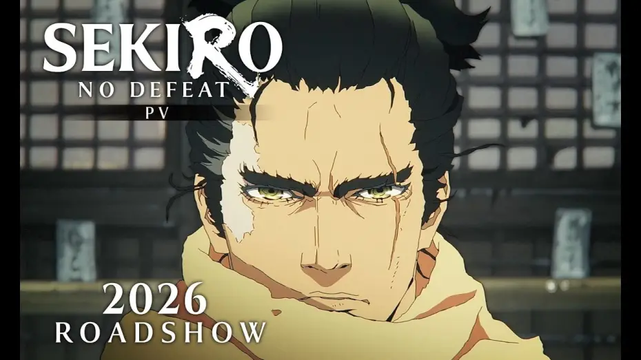 Video for the film Sekiro: No Defeat — Sekiro: No Defeat | Official Trailer 2 | Crunchyroll