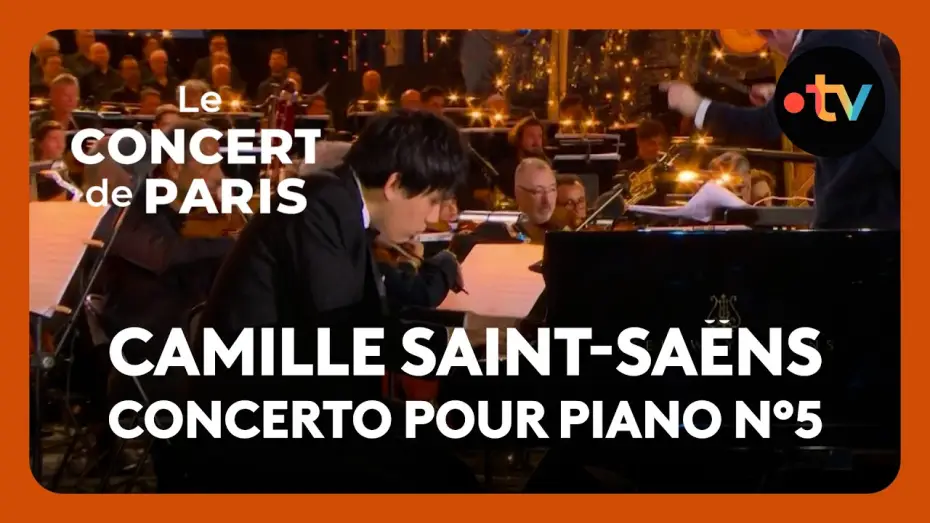 Video for the film Le Concert de Paris 2026 — Concerto pour piano n°5 : « Egyptien » (Camille Saint-Saëns) par Masaya Kamei