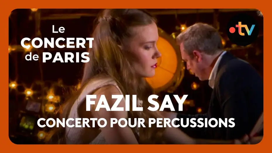Video for the film Le Concert de Paris 2026 — Concerto pour percussions : « Finale » (Fazil Say) par Adélaïde Ferrière