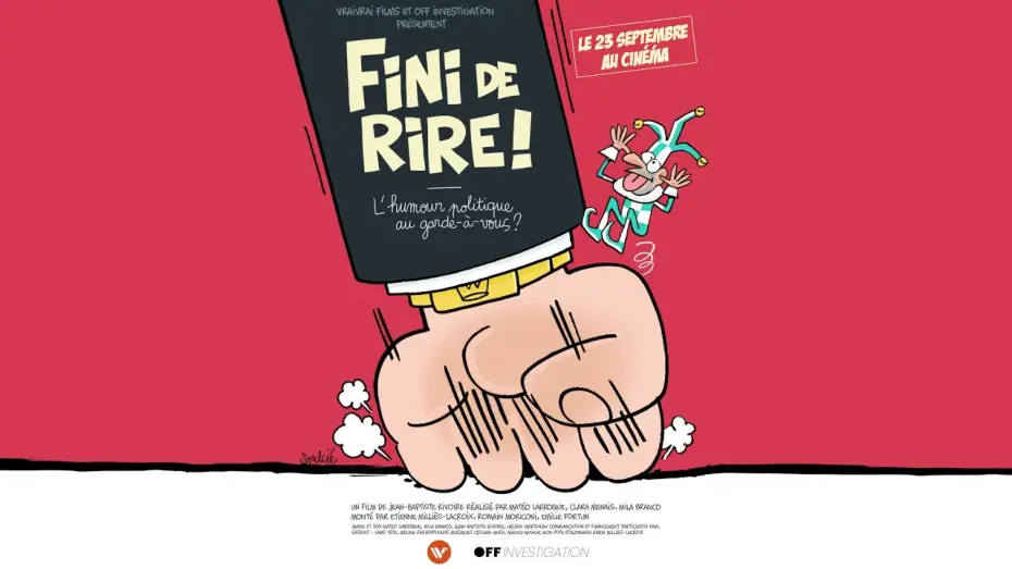 Video for the film FINI DE RIRE ! L'humour politique au garde-à-vous ? — Bande-annonce Fini de rire ! L'humour politique au garde-à-vous ?