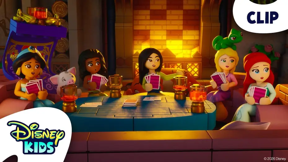Video for the film LEGO Disney Princess: Magical Mayhem — The Princesses Have Unexpected Visitors! 🏰🐾✨ | LEGO Disney Princess: Magical Mayhem | @disneykids