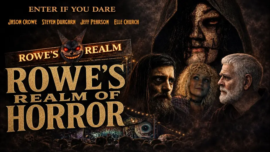 Video for the film Rowe's Realm of Horror — Rowes Realm of Horror (2026) trailer