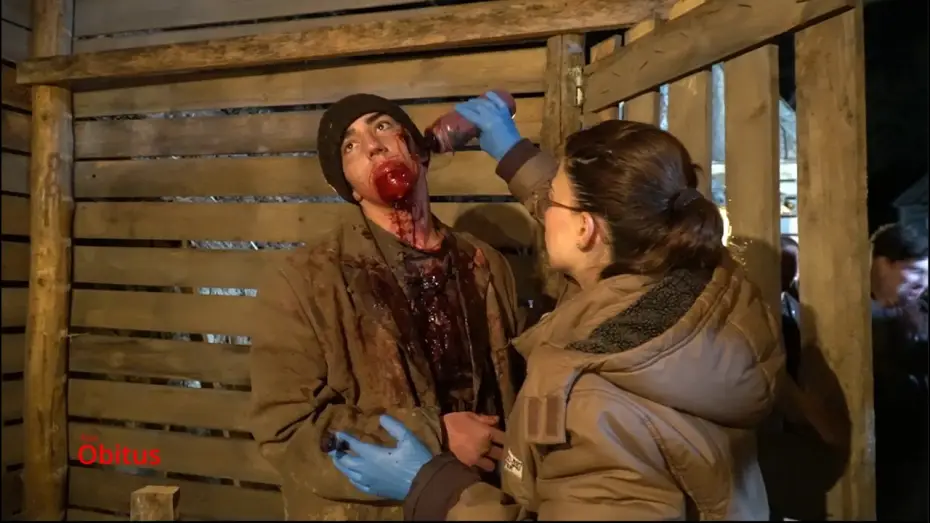 Video for the film Obitus — Obitus film - Behind the scenes part2