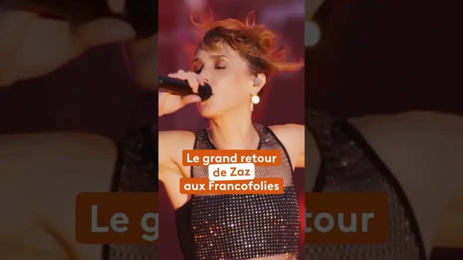 Video for the film Zaz aux Francofolies de la Rochelle — Le grand retour de Zaz aux Francofolies 2026