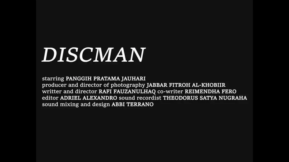Video for the film Discman — Discman - Official Trailer