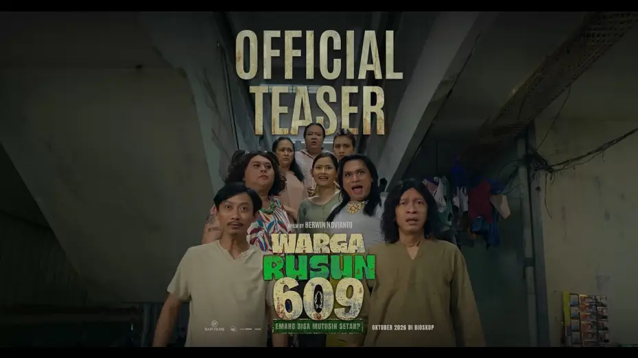 Video for the film Warga Rusun 609 — Warga Rusun 609 - Teaser Trailer