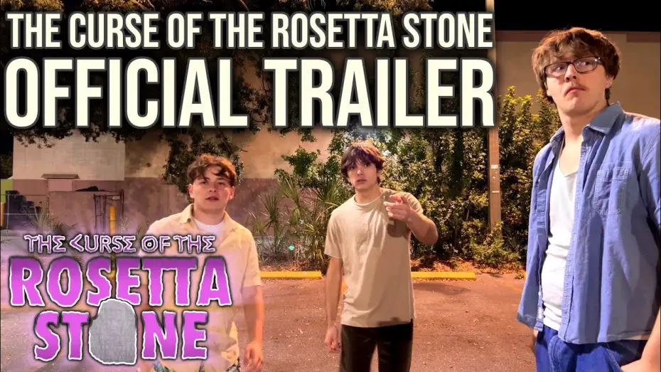 Video for the film The Curse of the Rosetta Stone — THE CURSE OF THE ROSETTA STONE | OFFICIAL TRAILER
