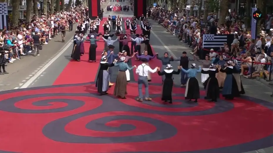 Video for the film La Grande Parade des Nations Celtes — Grande Parade des Nations Celtes 2026 - Cercle Ar Rouedoù Glas (Concarneau)