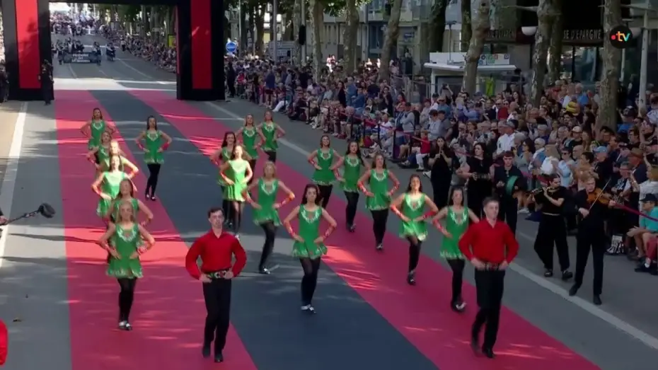 Video for the film La Grande Parade des Nations Celtes — Grande Parade des Nations Celtes 2026 - Rinceoirí Cois Laoi (Irlande)
