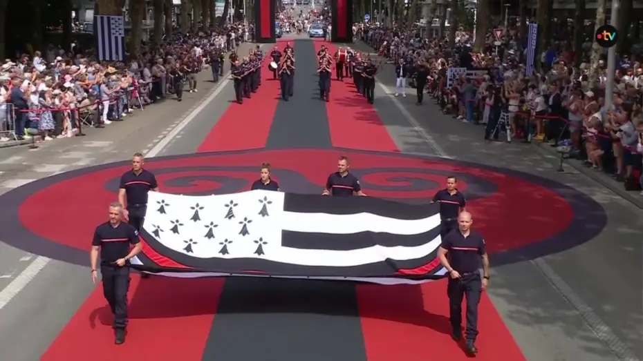 Video for the film La Grande Parade des Nations Celtes — Grande Parade des Nations Celtes 2026 - Bagad des Sapeurs-Pompiers du Morbihan et des Côtes-d’Armor.