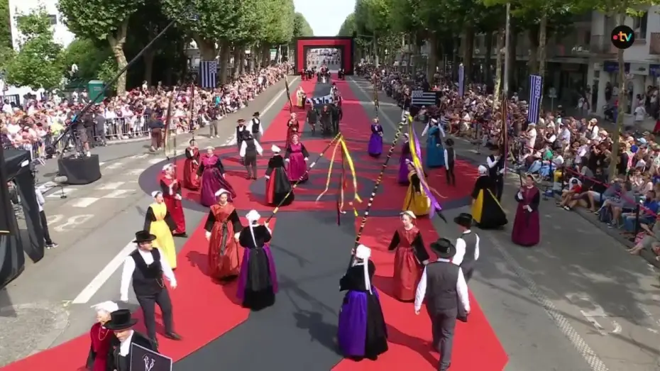 Video for the film La Grande Parade des Nations Celtes — Grande Parade des Nations Celtes 2026 - Cercle Korollerien Laeta (Clohars-Carnoët)