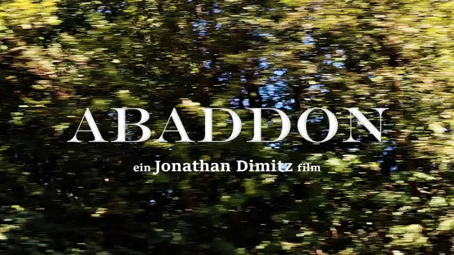 Video for the film ABADDON — ABADDON - shortfilm 2026 by Jonathan Dimitz