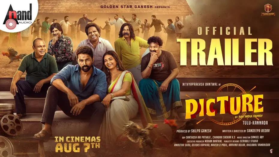 Video for the film Picture — Official Trailer | PICTURE (TULU) | Samuel Aby | Nithya Prakash | Shilpa Ganesh |  Golden Movies