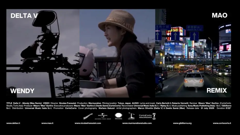 Video for the film Wendy (Mao Remix) — Delta V - Wendy (Mao Remix) [Official Music Video]
