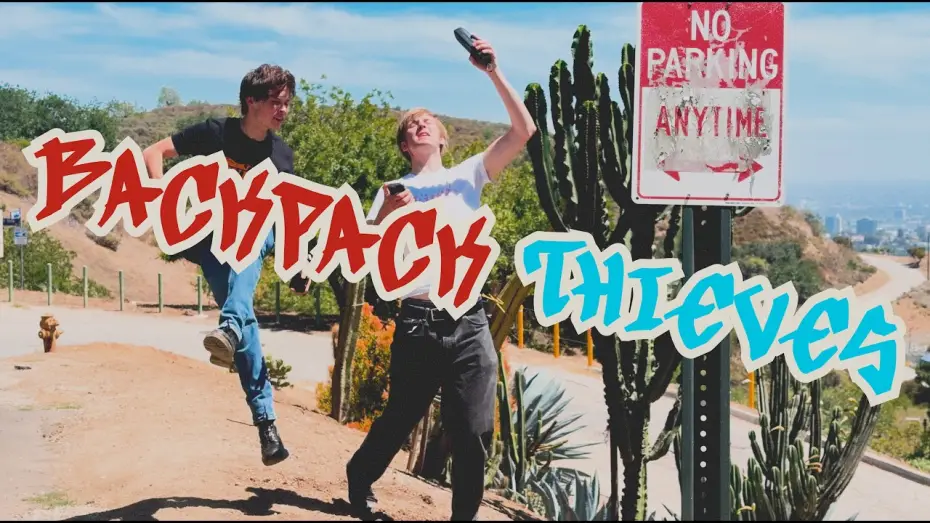 Video for the film Backpack Thieves — Backpack Thieves | An Absurd Short Film