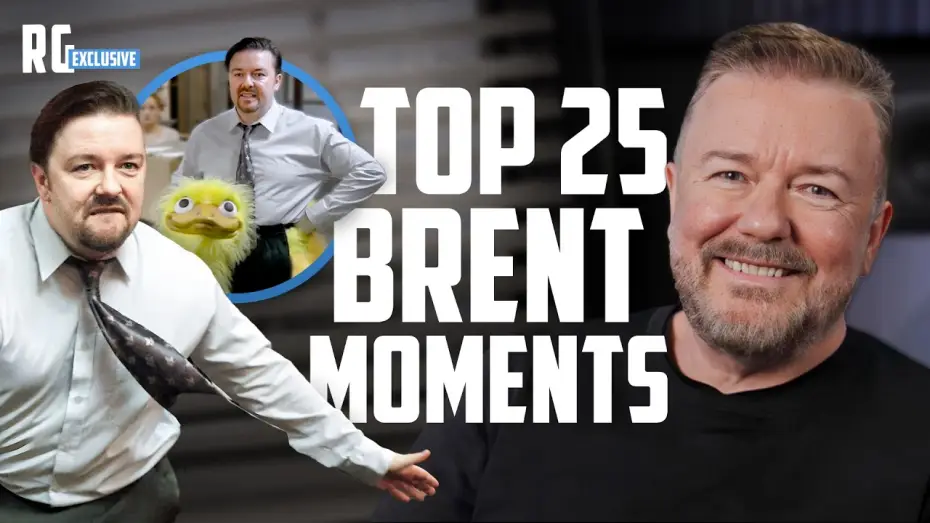 Video for the film The Office: Ricky's Top 25 Brent Moments — The 25 Greatest David Brent Moments | Ricky Gervais Celebrates 25 Years of The Office