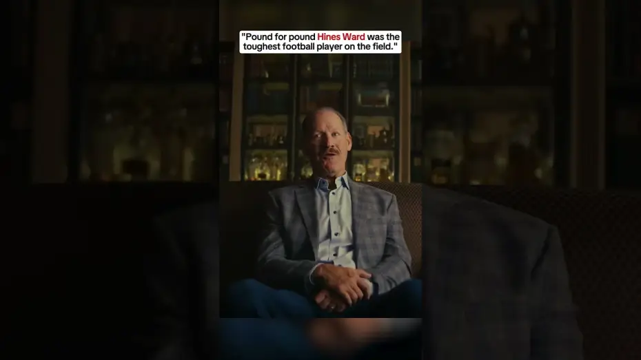 Video for the film Becoming Hines Ward — Hines Ward had to be tough on and off the field 🍿