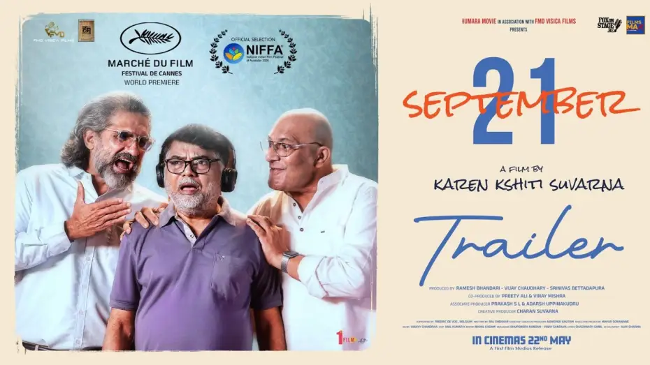 Video for the film September 21 — September 21 | Official Trailer | Cannes March 2026