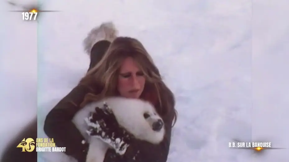 Video for the film Brigitte Bardot - Le combat en héritage — 40 ans de la Fondation Brigitte Bardot - Le combat en héritage : Sur la banquise