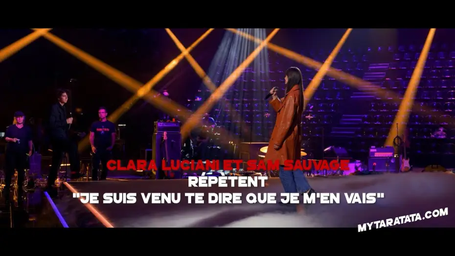 Video for the film Taratata numéro 600 — #Taratata600 Les répètes avec Clara Luciani / Sam Sauvage (2025)