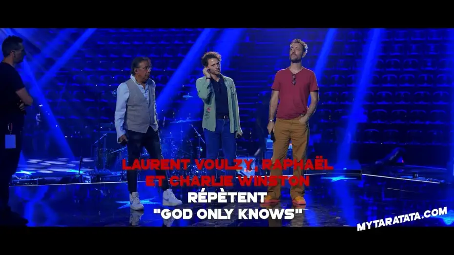Video for the film Taratata numéro 600 — #Taratata600 Les répètes avec Laurent Voulzy / Raphaël / Charlie Winston (2025)