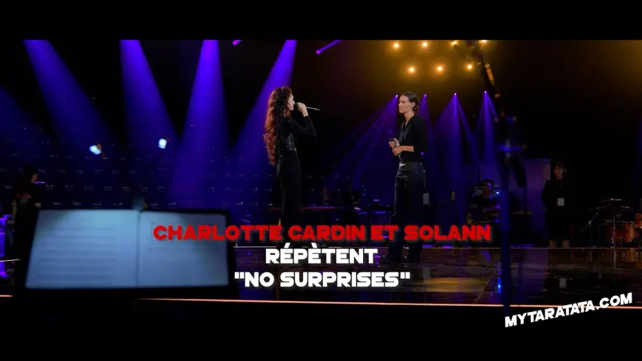 Video for the film Taratata numéro 600 — #Taratata600 Les répètes avec Charlotte Cardin / Solann (2025)