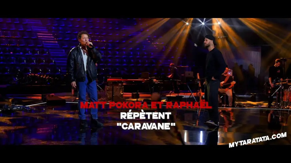 Video for the film Taratata numéro 600 — #Taratata600 Les répètes avec Matt Pokora / Raphaël (2025)