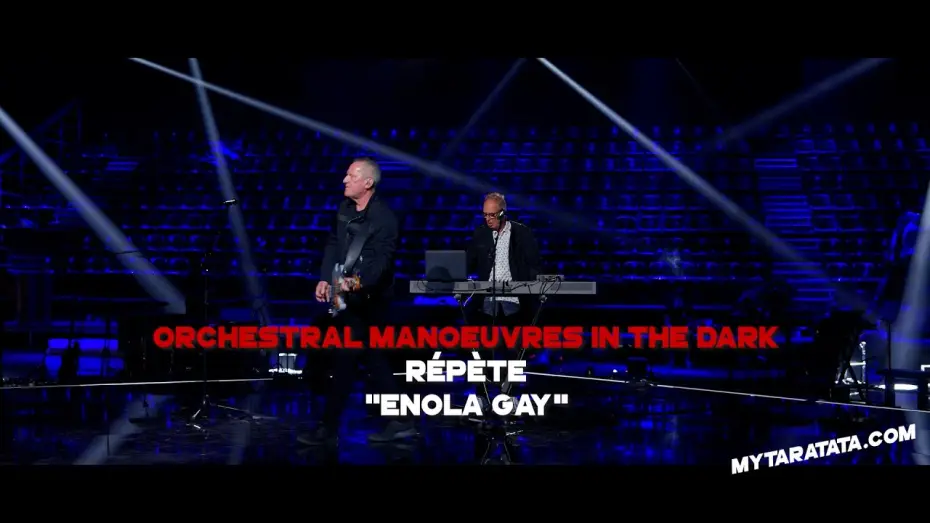 Video for the film Taratata numéro 600 — #Taratata600 Les répètes avec Ochestral Manoeuvres In The Dark (2025)