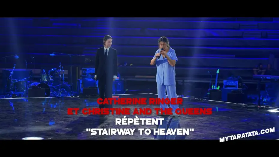 Video for the film Taratata numéro 600 — #Taratata600 Les répètes avec Catherine Ringer / Christine And The Queens (2025)