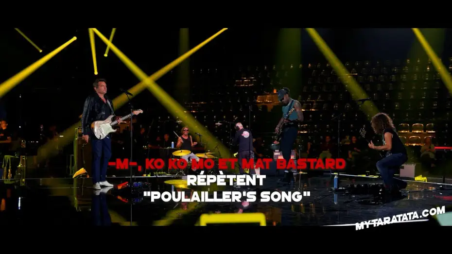 Video for the film Taratata numéro 600 — #Taratata600 Les répètes avec -M- / Ko Ko Mo / Mat Bastard (2025)
