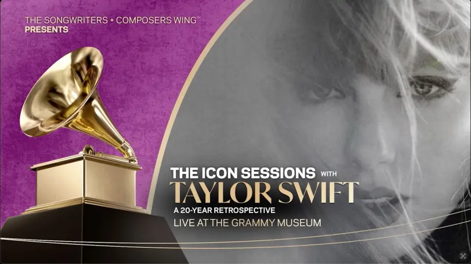 Video for the film The Icon Sessions with Taylor Swift — The Icon Sessions with Taylor Swift — Presented by Recording Academy's Songwriters & Composers Wing