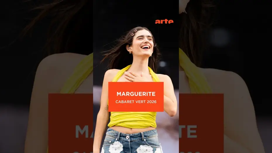 Video for the film Marguerite - Cabaret Vert 2026 — Marguerite offre une prestation à fleur de peau à Cabaret Vert #live #pop #StarAc - ARTE Concert