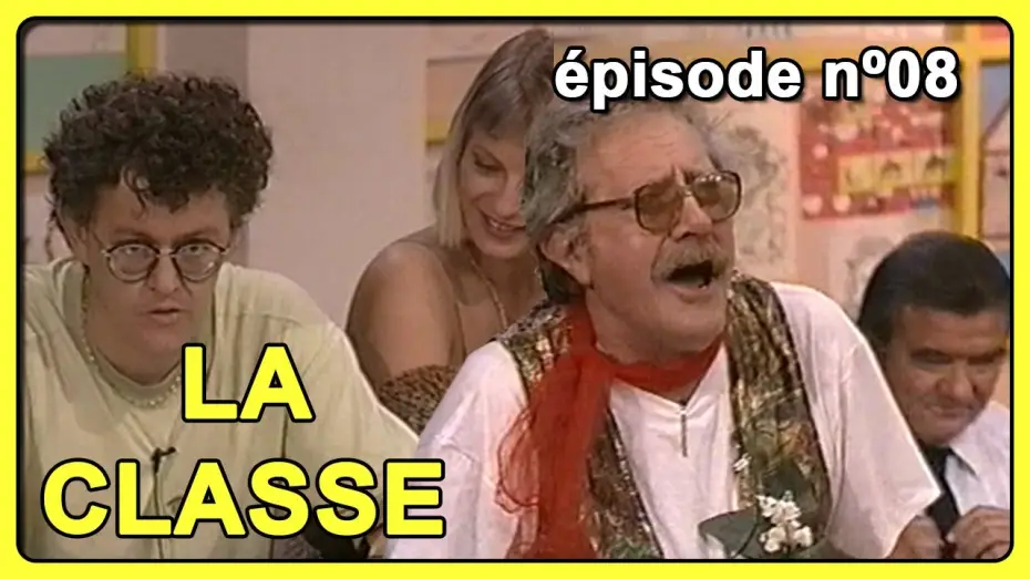 Video for the film La Classe, les plus grands sketchs — LA CLASSE [épisode 8 - Fabrice, Patrick Adler, Micheline Dax, Pompon, É. Thomas] - FR3 - 14.09.1990