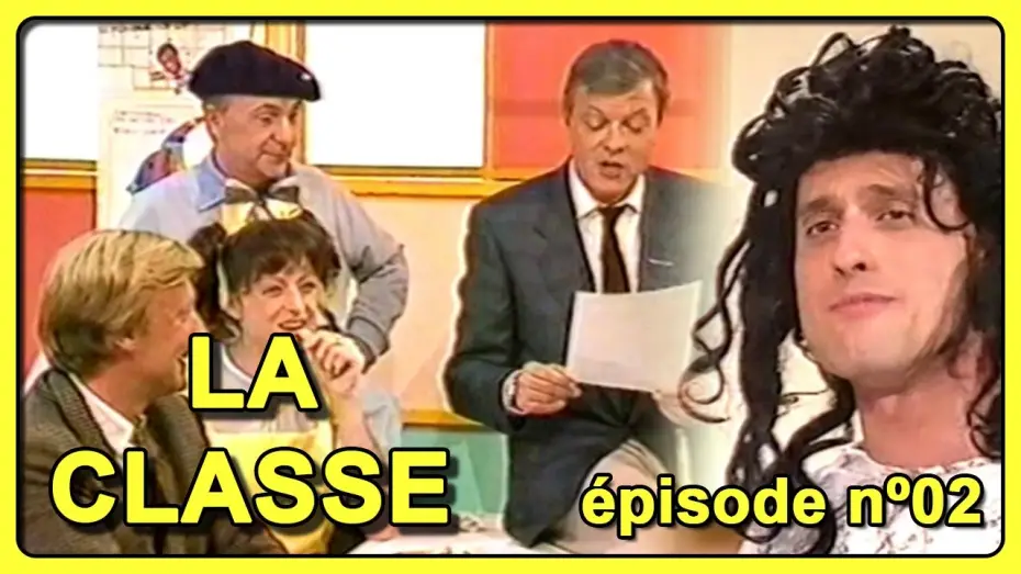 Video for the film La Classe, les plus grands sketchs — LA CLASSE (épisode 2) - FR3 - 1987-1994