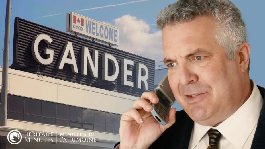 Video for the film Heritage Minutes: Gander and 9/11 — NEW Heritage Minute: Gander and 9/11