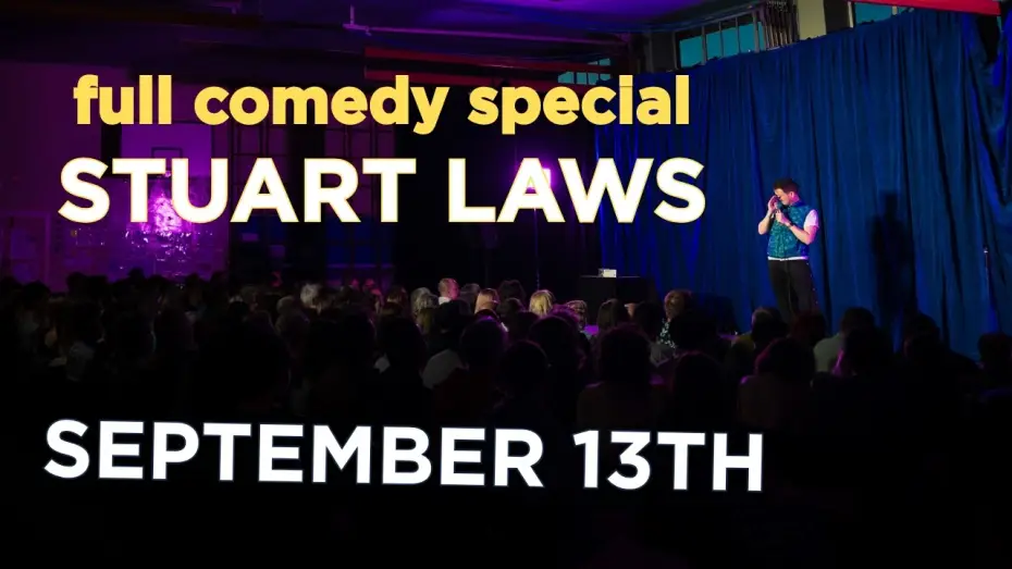 Video for the film Stuart Laws: Three-Way — NEW SPECIAL OUT NOW - Stuart Laws Three-Way | Stand up comedy