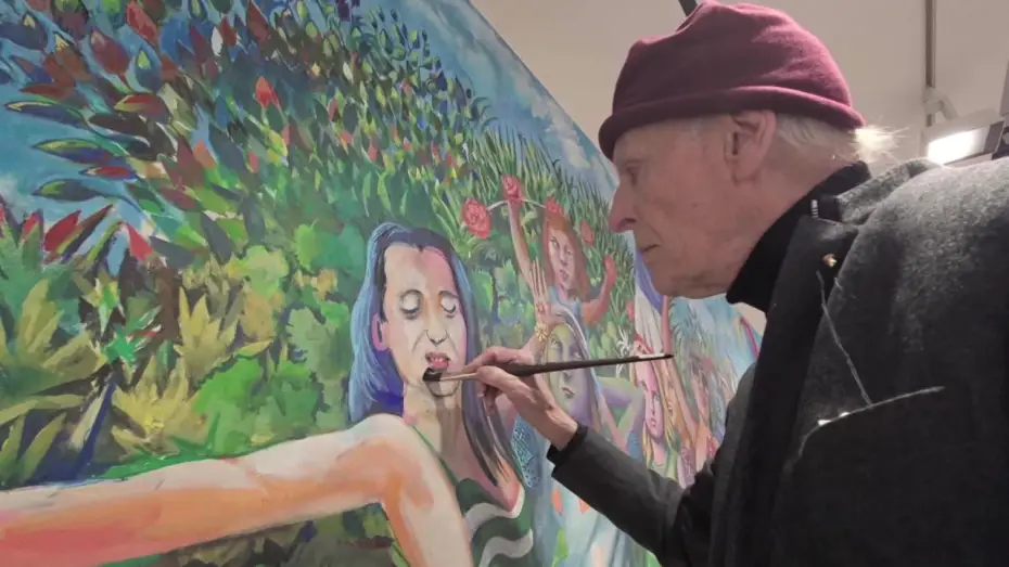 Video for the film Martial Raysse — Art: le peintre Martial Raysse se dévoile dans un documentaire