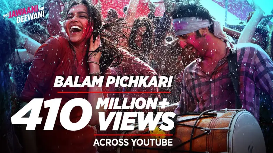 Video for the film Yeh Jawaani Hai Deewani — Balam Pichkari