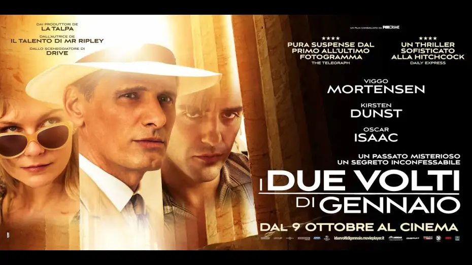 Video for the film The Two Faces of January — I Due Volti di Gennaio - Trailer Ufficiale Italiano