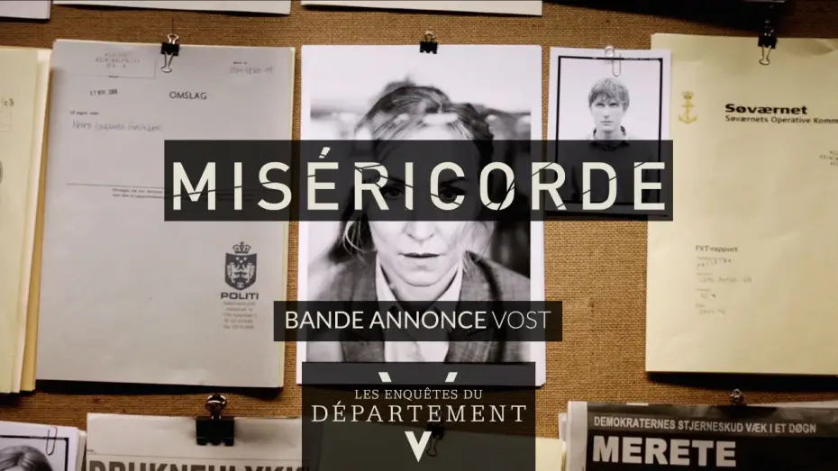 Video for the film The Keeper of Lost Causes — Les Enquêtes du Département V : MISERICORDE - Bande Annonce VOST