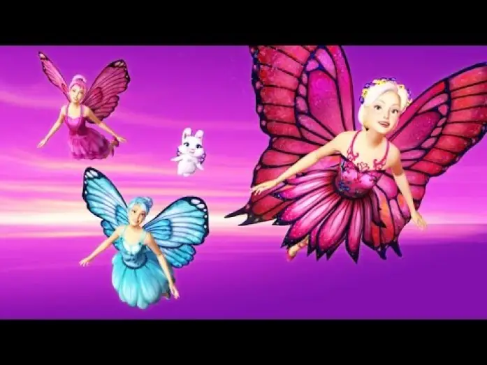Video for the film Barbie Mariposa & the Fairy Princess — Barbie Mariposa y la Princesa de las Hadas (Trailer español)