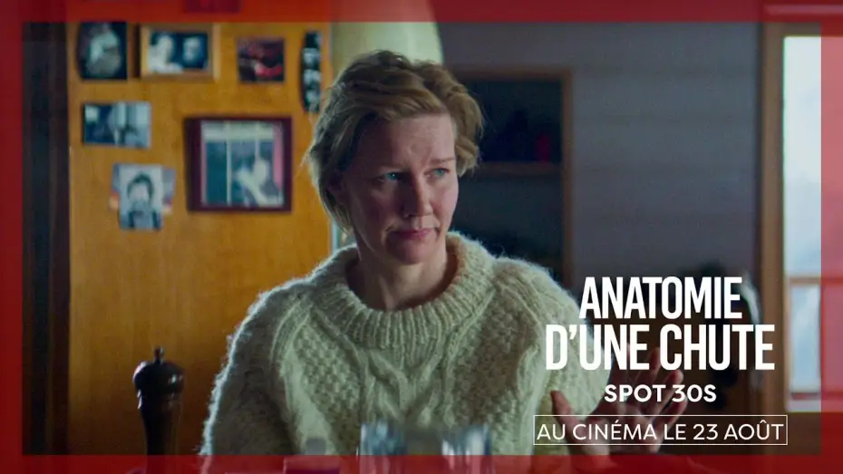 Video for the film Anatomy of a Fall — Spot de 30 secondes