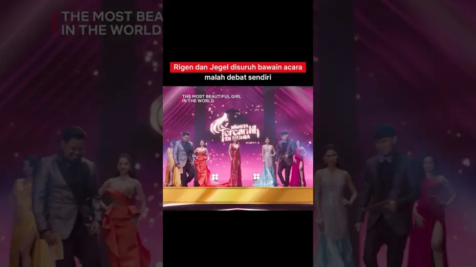 Video for the film The Most Beautiful Girl in the World — Rigen & Jegel Jadi Host Program Cari Jodoh??? | The Most Beautiful Girl In The World