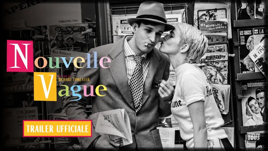 Video for the film Nouvelle Vague — NOUVELLE VAGUE  di Richard Linklater - Trailer ITA HD