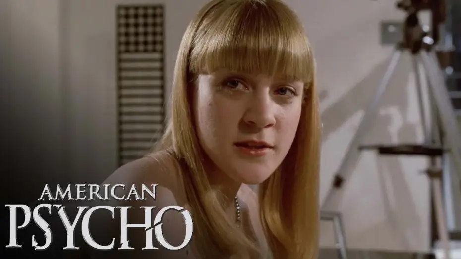 Video for the film American Psycho — 'Patrick Bateman Spares His Assistant' Scene