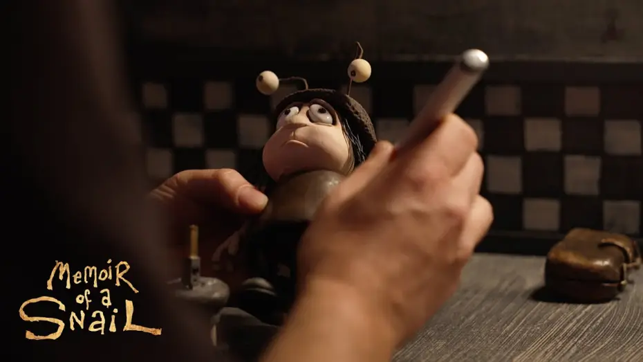 Video for the film Memoir of a Snail — Behind The Scenes With Adam Elliot - Drybrushing