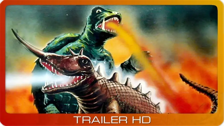 Video for the film Gamera vs. Barugon — Godzilla - Der Drache aus dem Dschungel ≣ 1966 ≣ Trailer