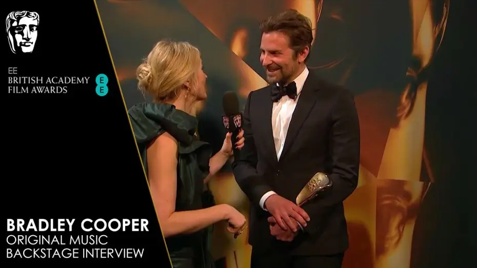 Video for the film A Star Is Born — Bradley Cooper Reacts to Winning Original Music for A Star Is Born | EE BAFTA Film Awards 2019