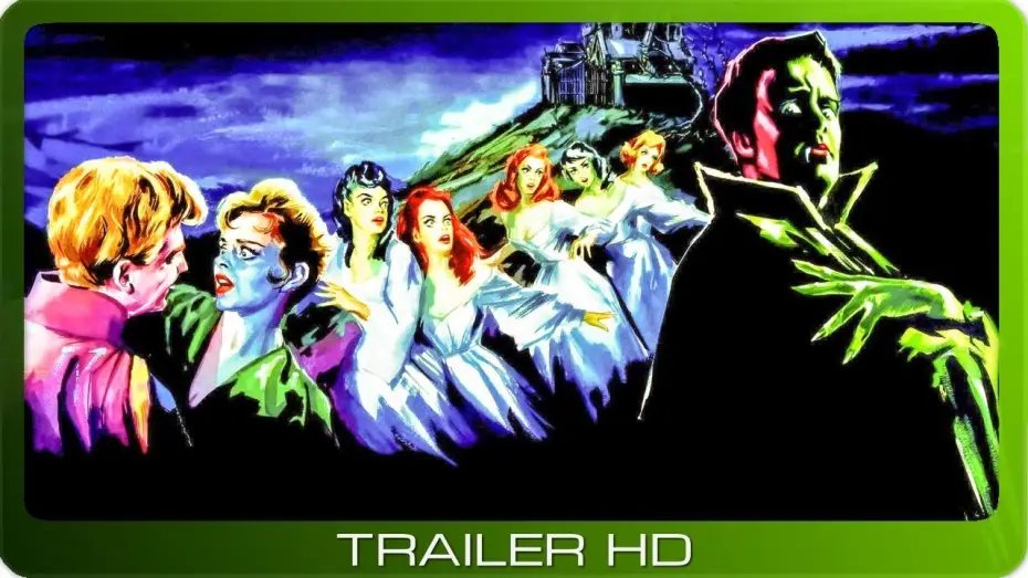 Video for the film The Brides of Dracula — Dracula und seine Bräute ≣ 1960 ≣ Trailer