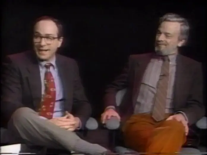 Video for the film Into the Woods — Into the Woods: A conversation with Sondheim and Lapine – 1991 PBS TV